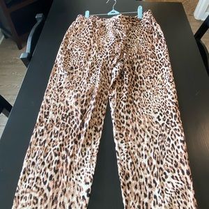 Banana Republic leopard print pants